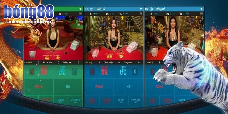 Rồng Hổ Bong88 - Game bài giải trí đáng trải nghiệm 1 Rồng Hổ Bong88 được sử dụng như một hình thức giải trí trực tiếp